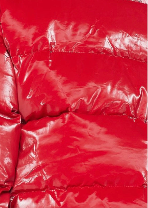 Hera Collection Crop Puff Jacket (Red) 22037