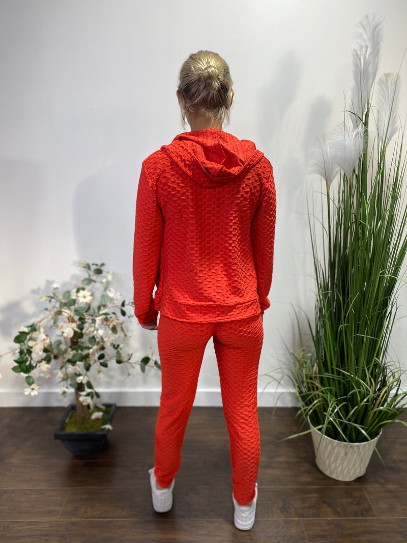 New Mix 3pc Brazilian Hoodie Set (Red)