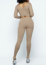 Hera Collection Legging Set (Milk Coffee) 22282