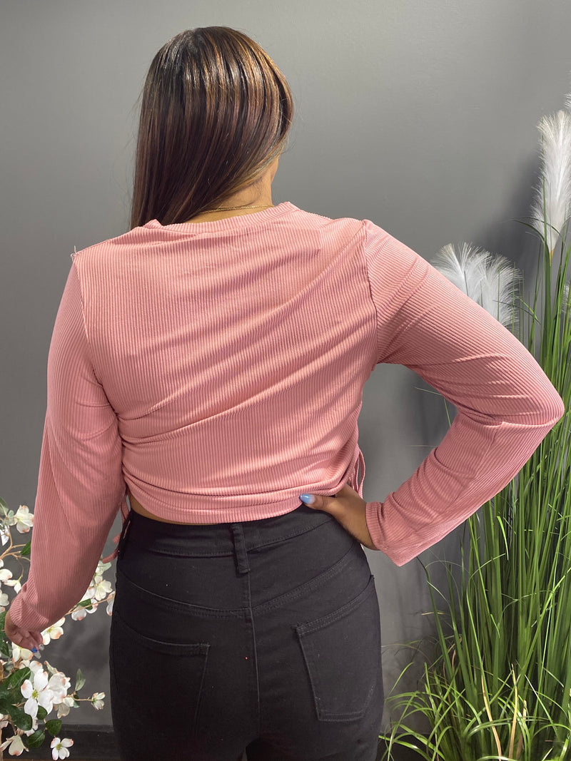 Capella Long Sleeve Shirt (Mauve)