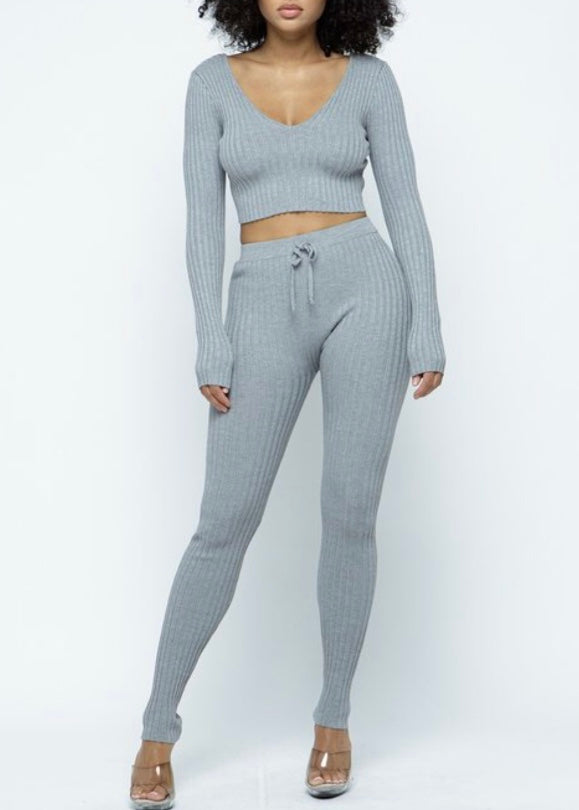 Hera Collection Legging Set (H. Grey) 22282