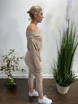 WinWin 2pc Lounge Set (Dark Oatmeal) WTP10567