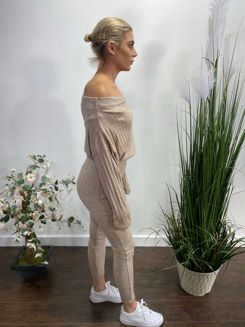 WinWin 2pc Lounge Set (Dark Oatmeal) WTP10567