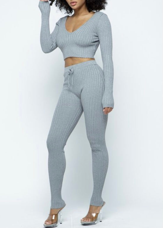 Hera Collection Legging Set (H. Grey) 22282