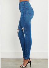Vibrant Denim Skinny Jeans (Medium Stone) MP1835