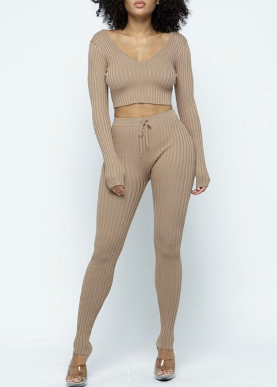 Hera Collection Legging Set (Milk Coffee) 22282